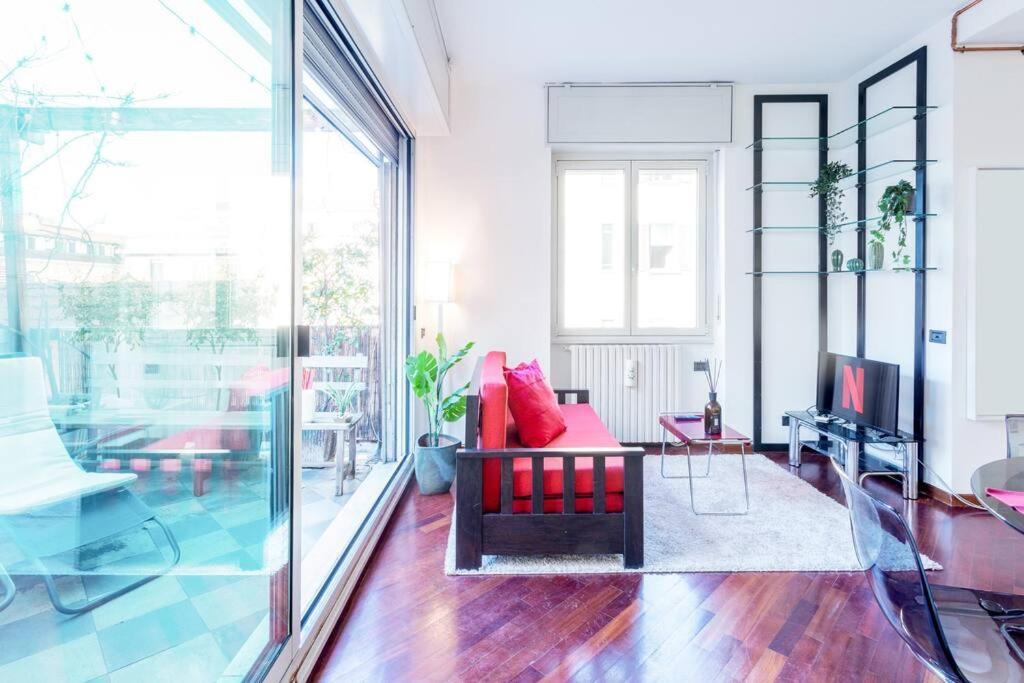 Ferienwohnung Duomo 10 Min Luxury • Terrazzo • Wi-Fi • Netflix Mailand Exterior foto